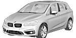 BMW F45 C2550 Fault Code